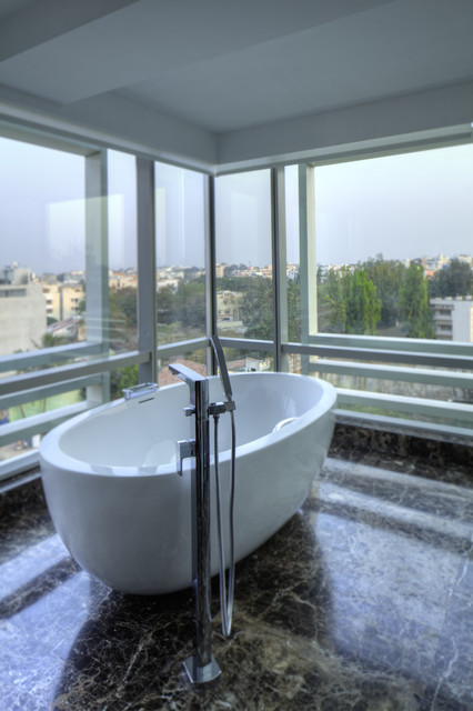 Ванная комната в современном дизайне.